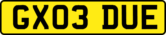 GX03DUE