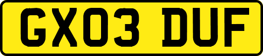 GX03DUF