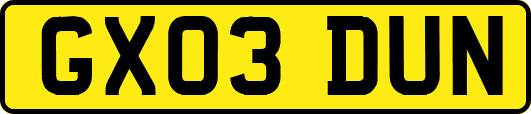 GX03DUN