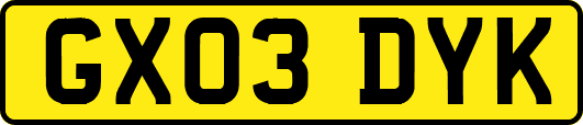 GX03DYK