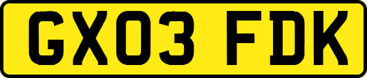GX03FDK