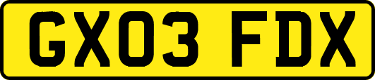 GX03FDX