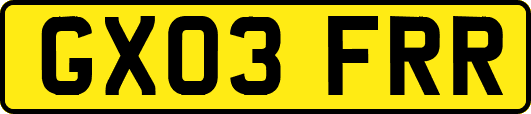 GX03FRR