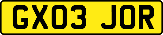 GX03JOR