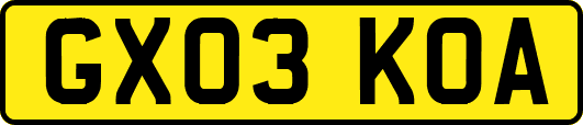 GX03KOA
