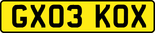 GX03KOX