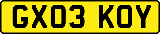 GX03KOY