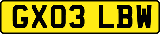 GX03LBW
