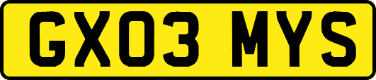GX03MYS