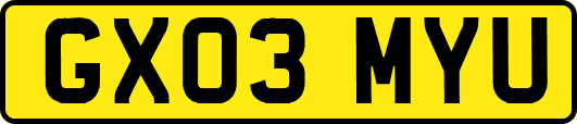 GX03MYU