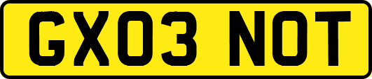 GX03NOT