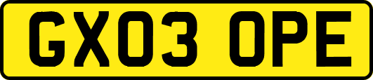 GX03OPE