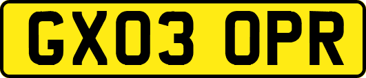 GX03OPR