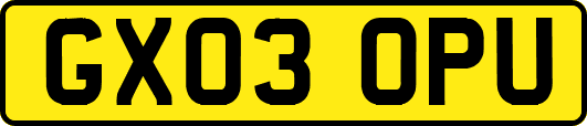 GX03OPU