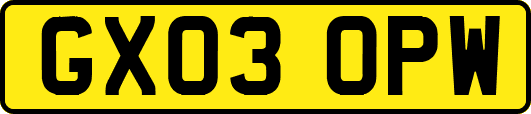 GX03OPW