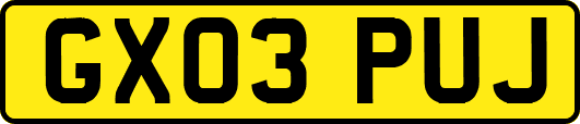 GX03PUJ