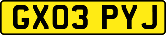 GX03PYJ
