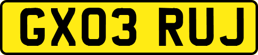 GX03RUJ