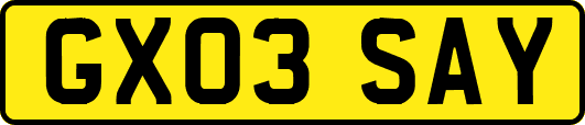 GX03SAY