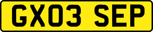 GX03SEP