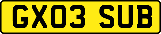 GX03SUB