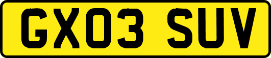 GX03SUV