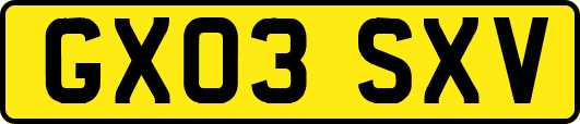 GX03SXV