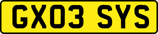 GX03SYS