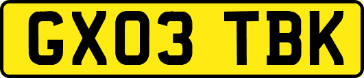 GX03TBK