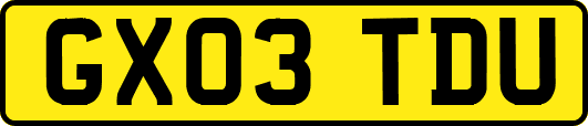 GX03TDU