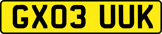 GX03UUK