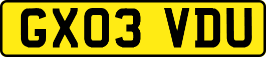 GX03VDU