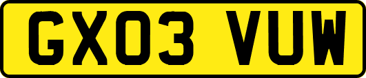 GX03VUW