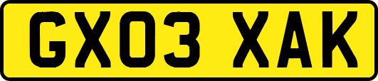 GX03XAK