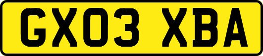 GX03XBA