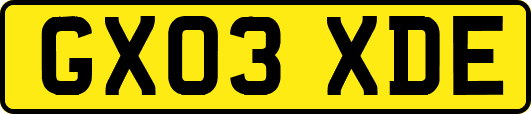 GX03XDE
