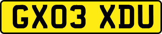 GX03XDU