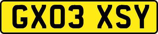 GX03XSY