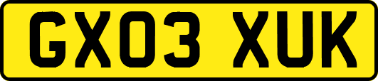 GX03XUK