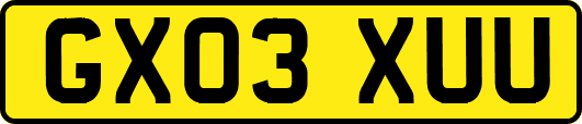 GX03XUU