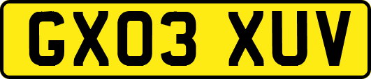 GX03XUV