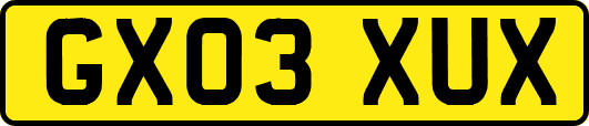 GX03XUX