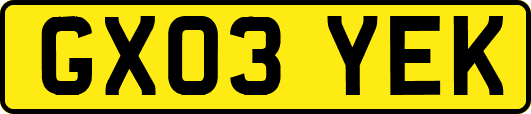 GX03YEK