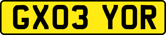 GX03YOR