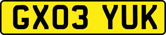 GX03YUK