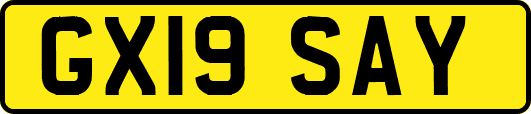GX19SAY