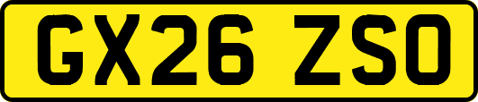 GX26ZSO