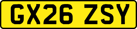 GX26ZSY