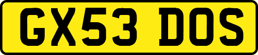 GX53DOS