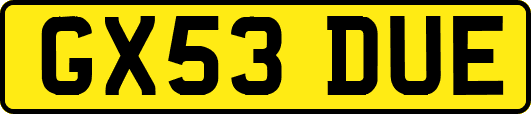 GX53DUE
